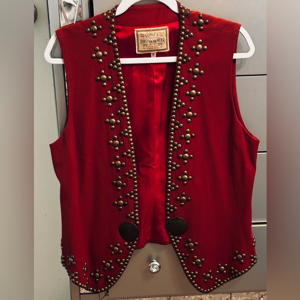 Double D studded vest